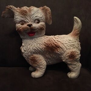 I am 66 years old. Vintage Edward Mobley Toy Dog Squeaky Squeeze Toy